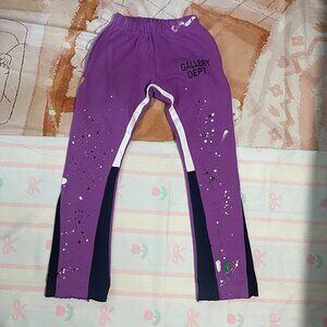 Gallery Dept Purple Flared Track Pants